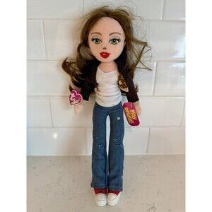 New With Tags Ty Girlz Girls Cutie Cathy 13” Plush Collector Doll Unused Code!